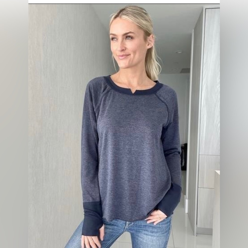 Six-Fifty Payton Top in Navy, NWT